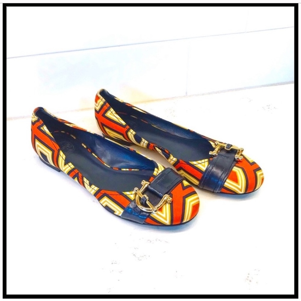 Tory Burch Jewel Tone “Noel” Ballet Flats